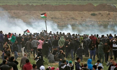 movilización de la Gran Marcha del Retorno La Resistencia palestina responde a la ocupación israelí: Ojo por ojo